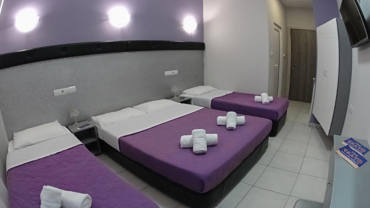 Hotel Erato Paralía Exterior foto